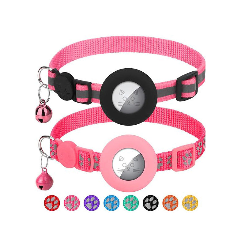 Collier pour animaux de compagnie réfléchissant Anti-perte
