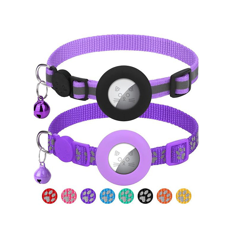 Collier pour animaux de compagnie réfléchissant Anti-perte